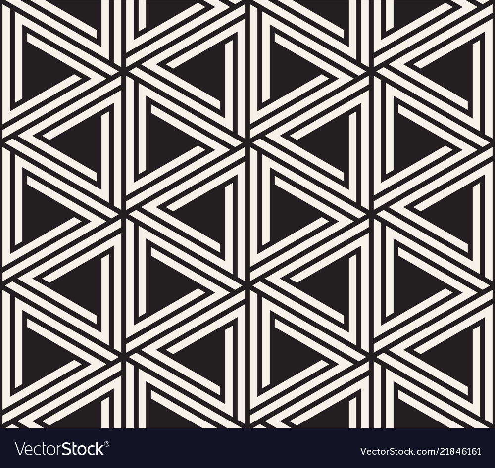 Modern Geometric Stripe Pattern