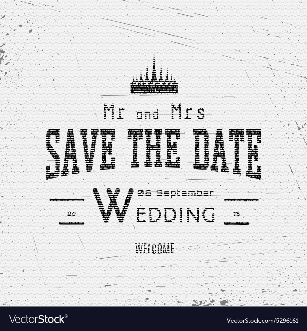 Save the date badges cards and labels for any use