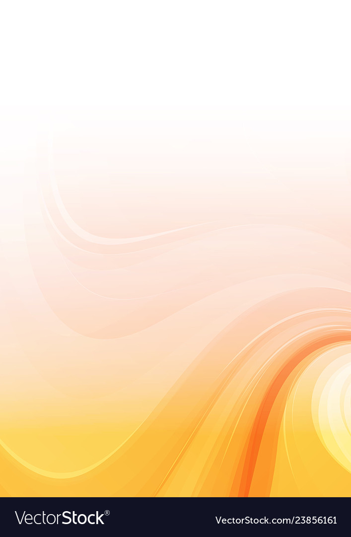 White orange abstract background Royalty Free Vector Image