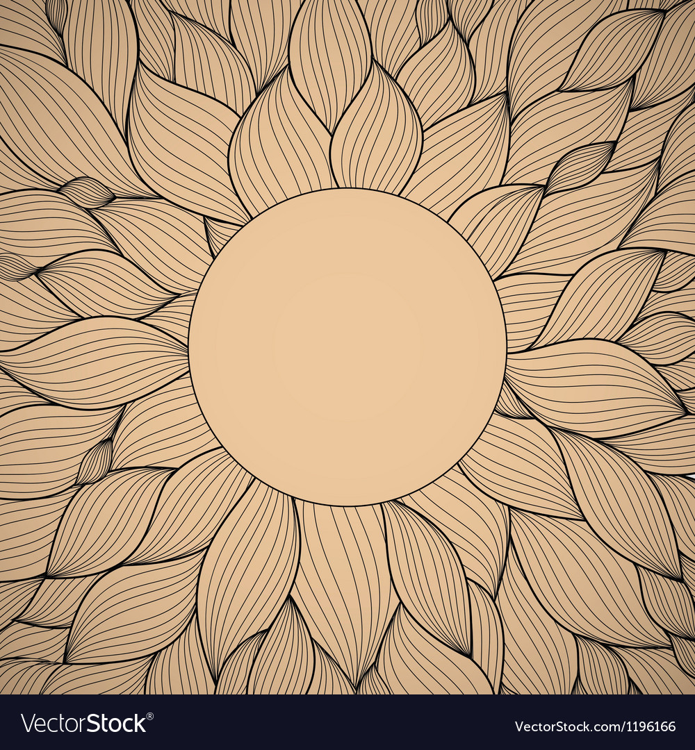 Abstract Radial Wave Pattern