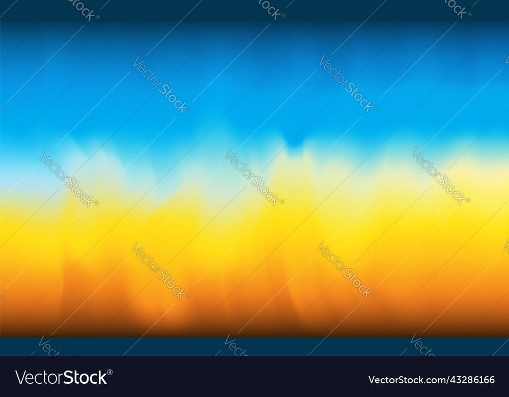 Ukraine banner on abstract modern ukrainian flag