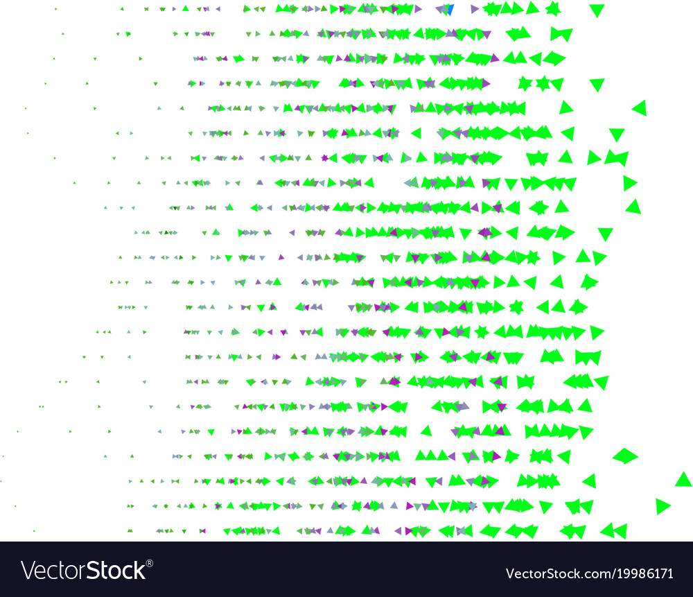 Colored abstract overlapping triangles pattern