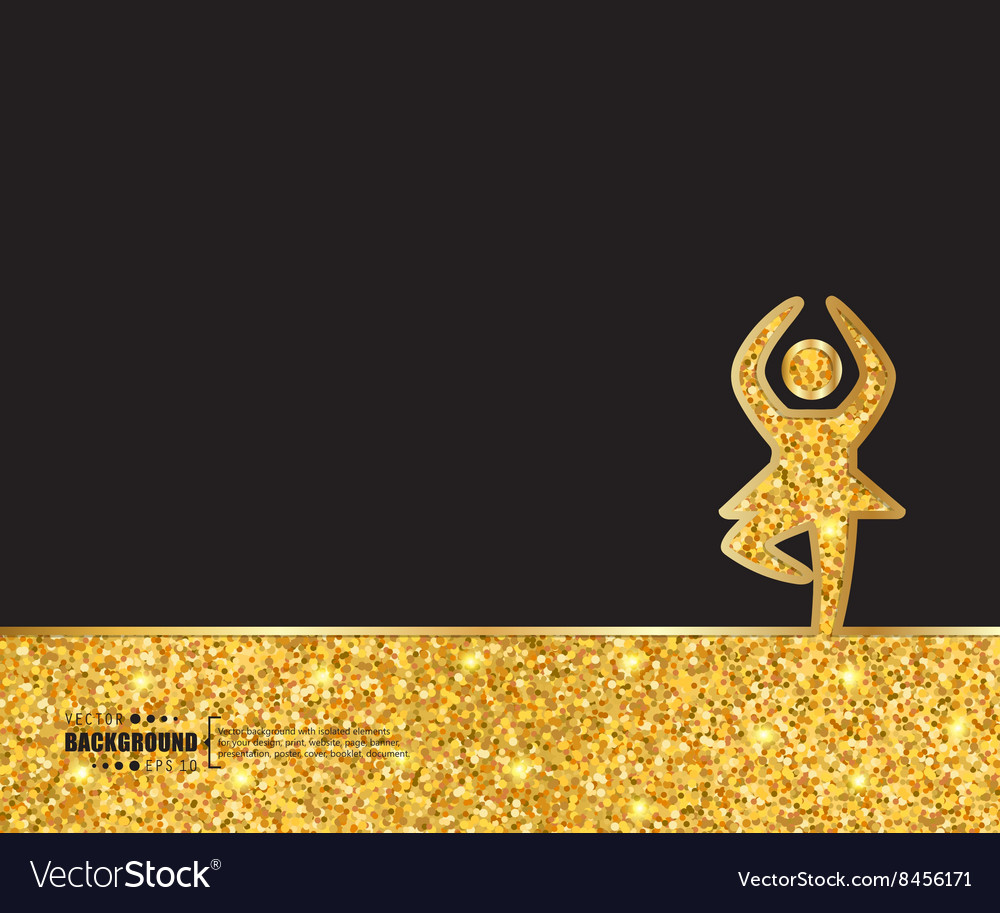 Creative dance girl art Royalty Free Vector Image