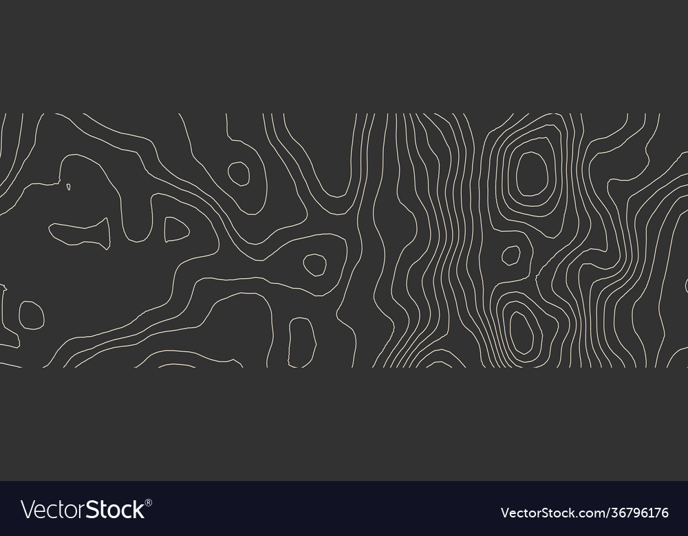 Contours topography geographic mountain vector image Contours topography geographic mountain