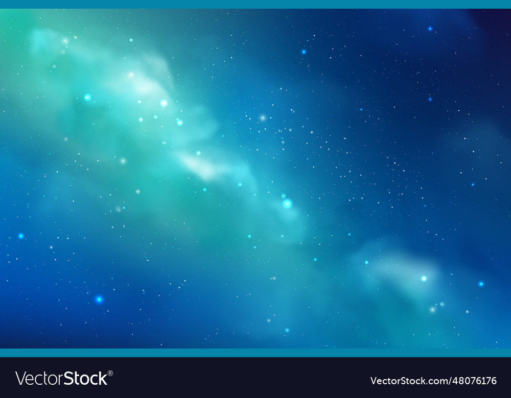 Cosmos background with realistic stardust nebula