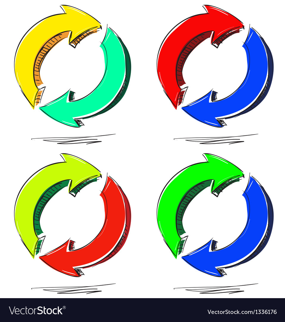 Refresh circus arrows set