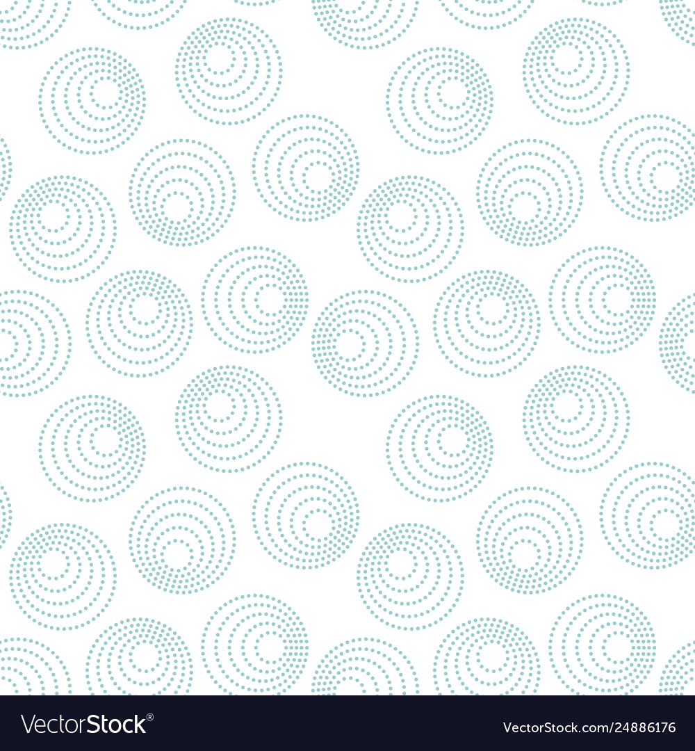 Seamless pattern with concentric circles