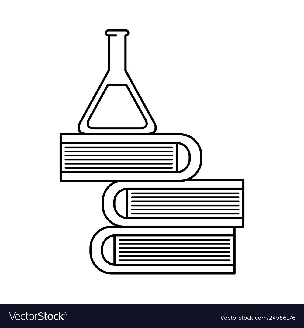 Tube test with pile books