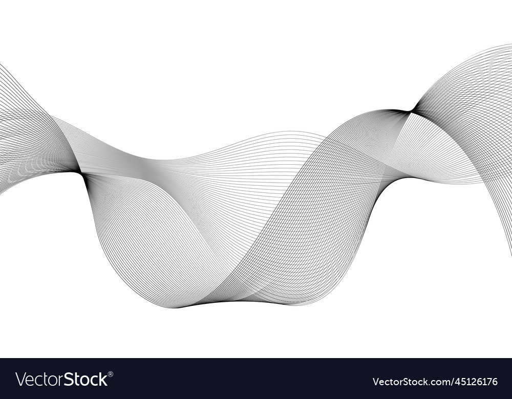 Wave graphic background pattern abstract design