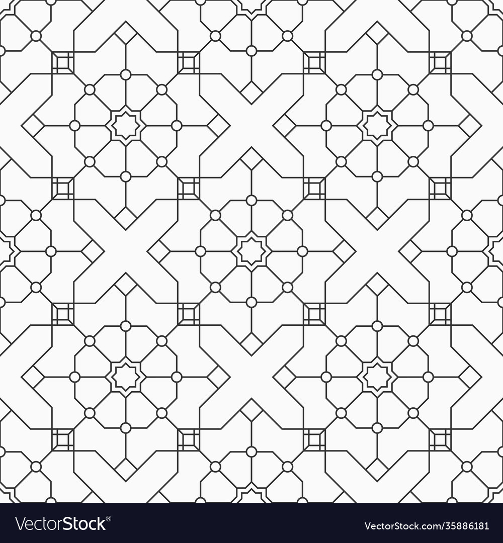 Abstract seamless pattern intersecting