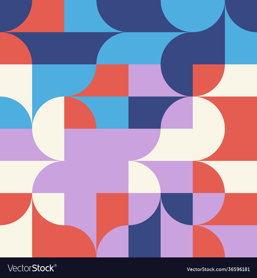 Circular abstract pattern design vector image Circular abstract pattern design