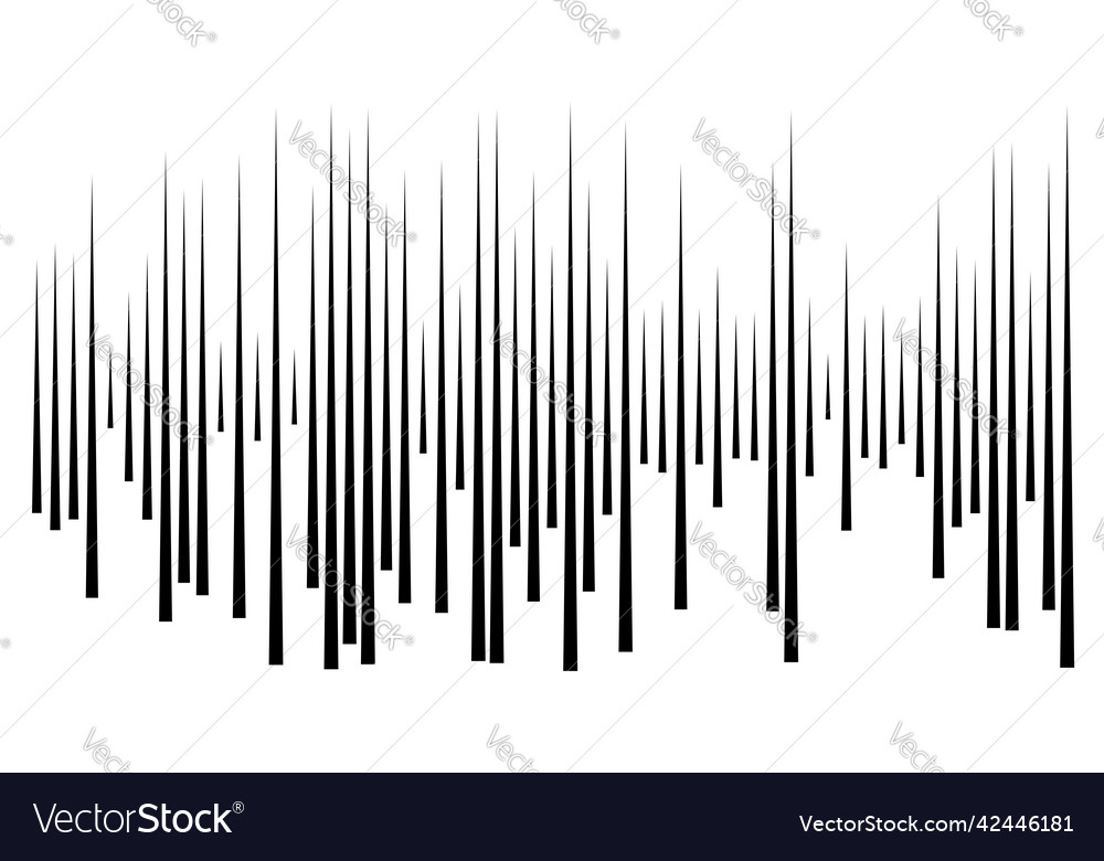 Random lines stripes streak element vector image Random lines stripes streak element