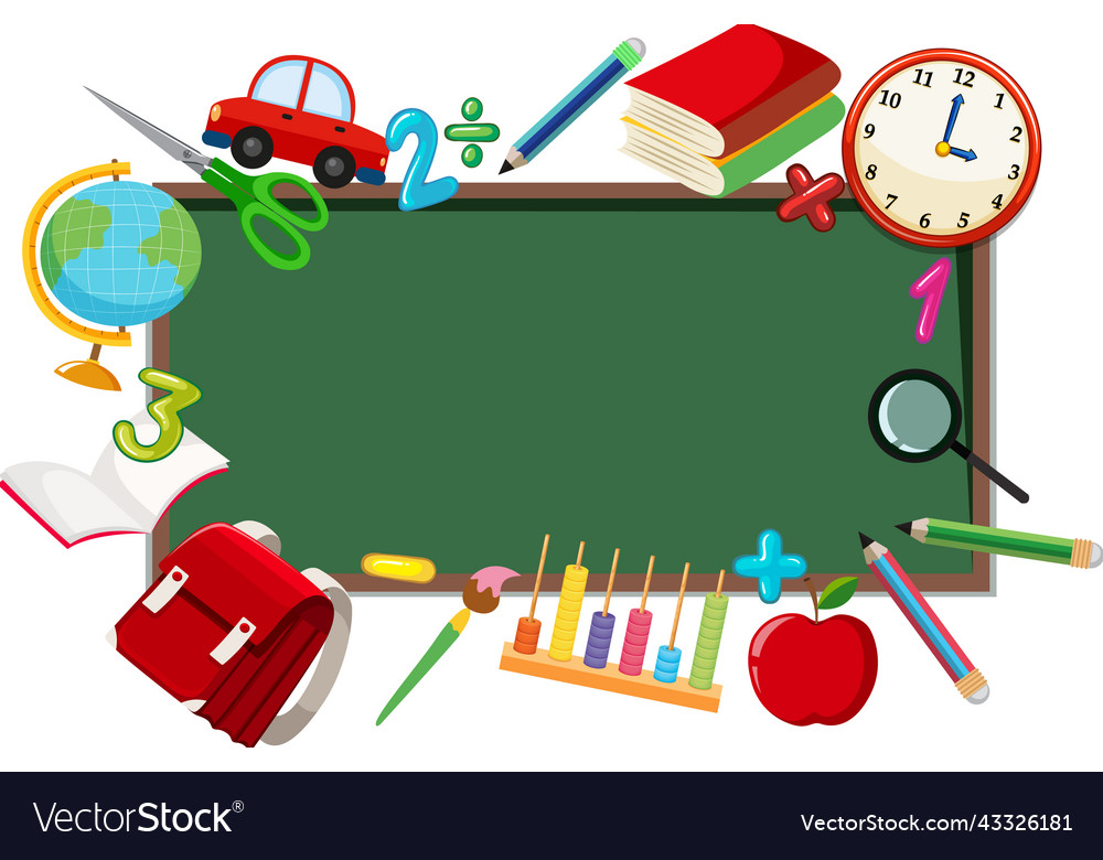 School object frame template