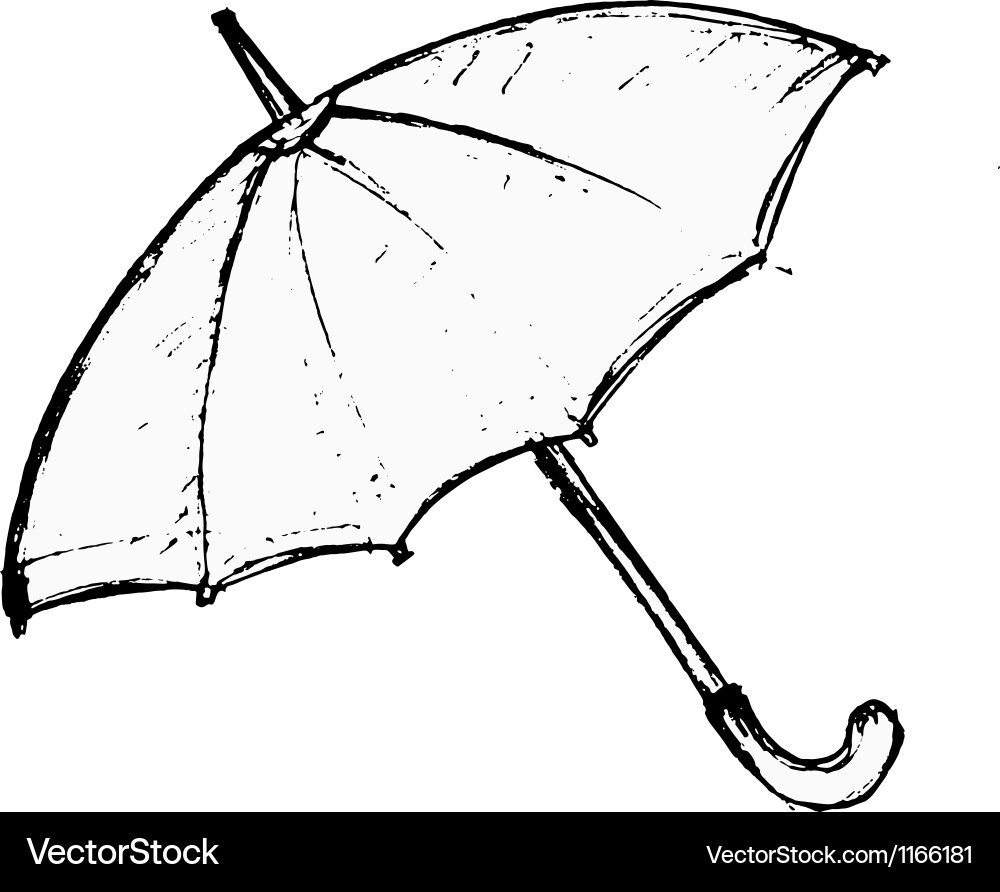 Umbrella Royalty Free Vector Image - VectorStock