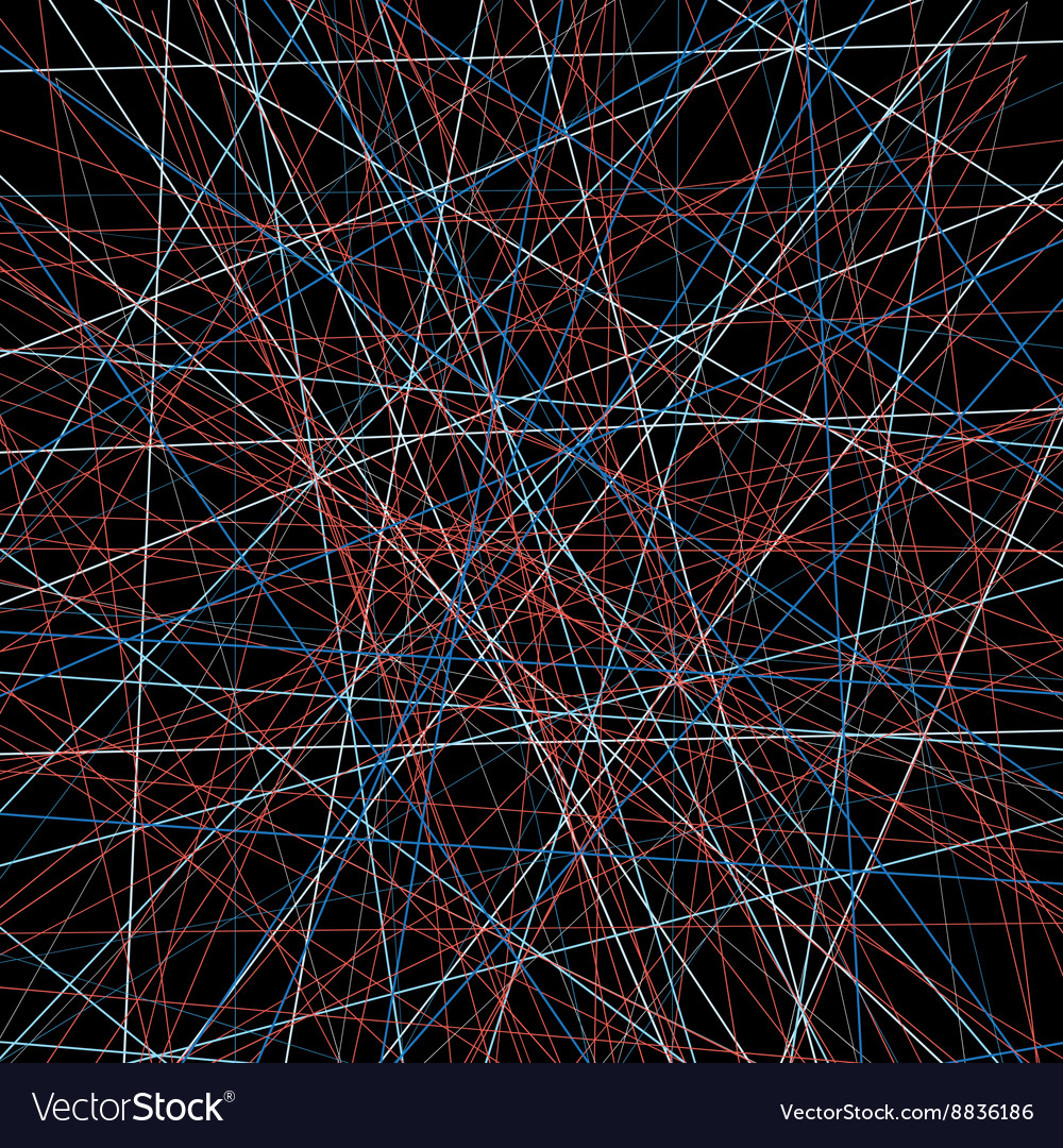 Abstract background with red lines