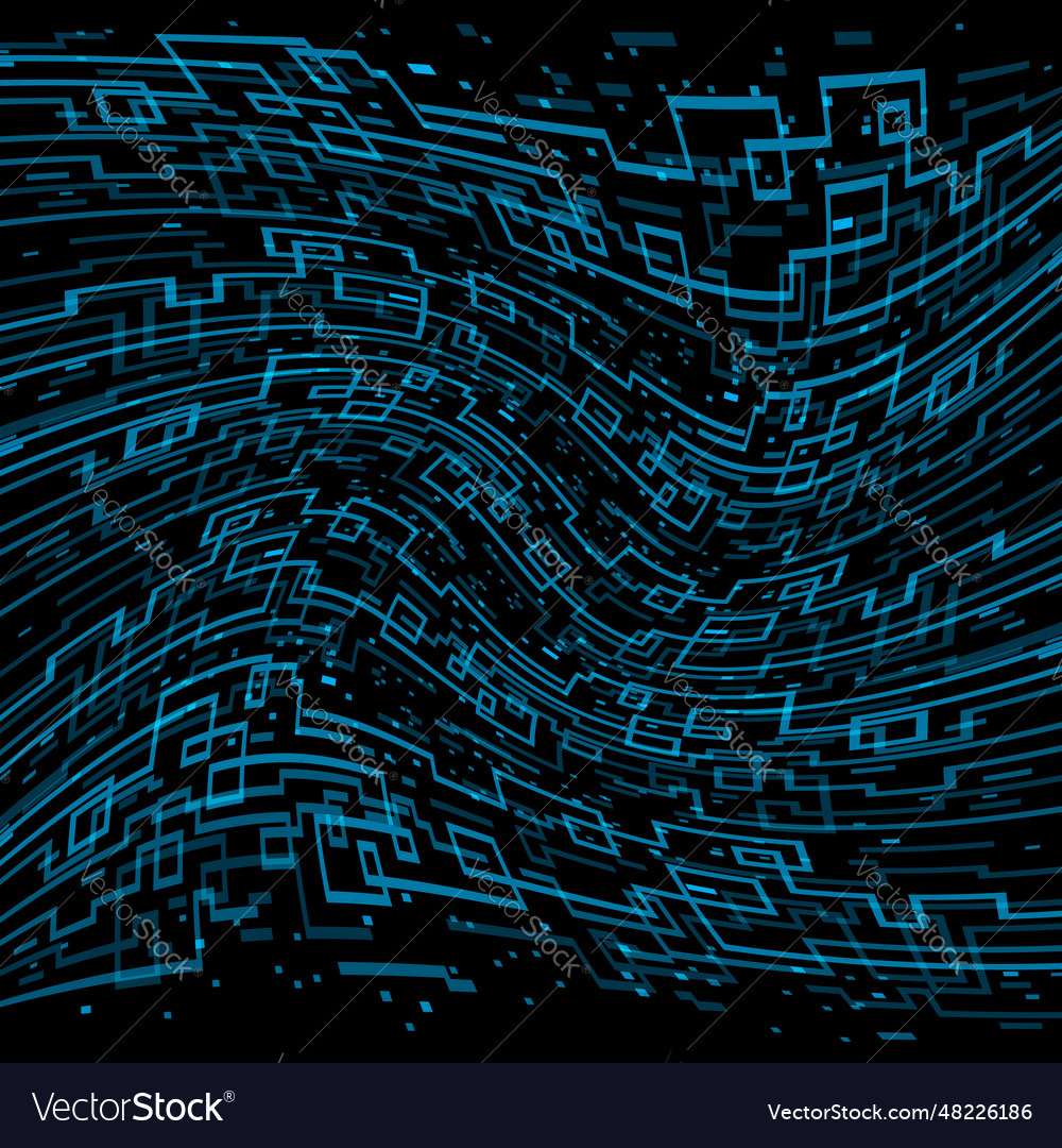 Concept of network system vector image Concept of network system