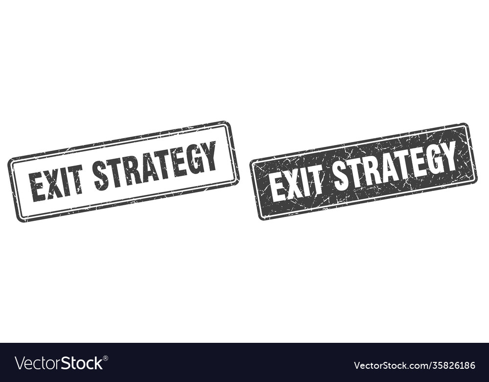 Exit strategy stamp set square