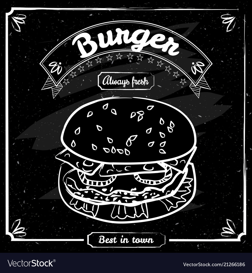 Food Menu For Restaurant And Cafe Design Template Vector Image