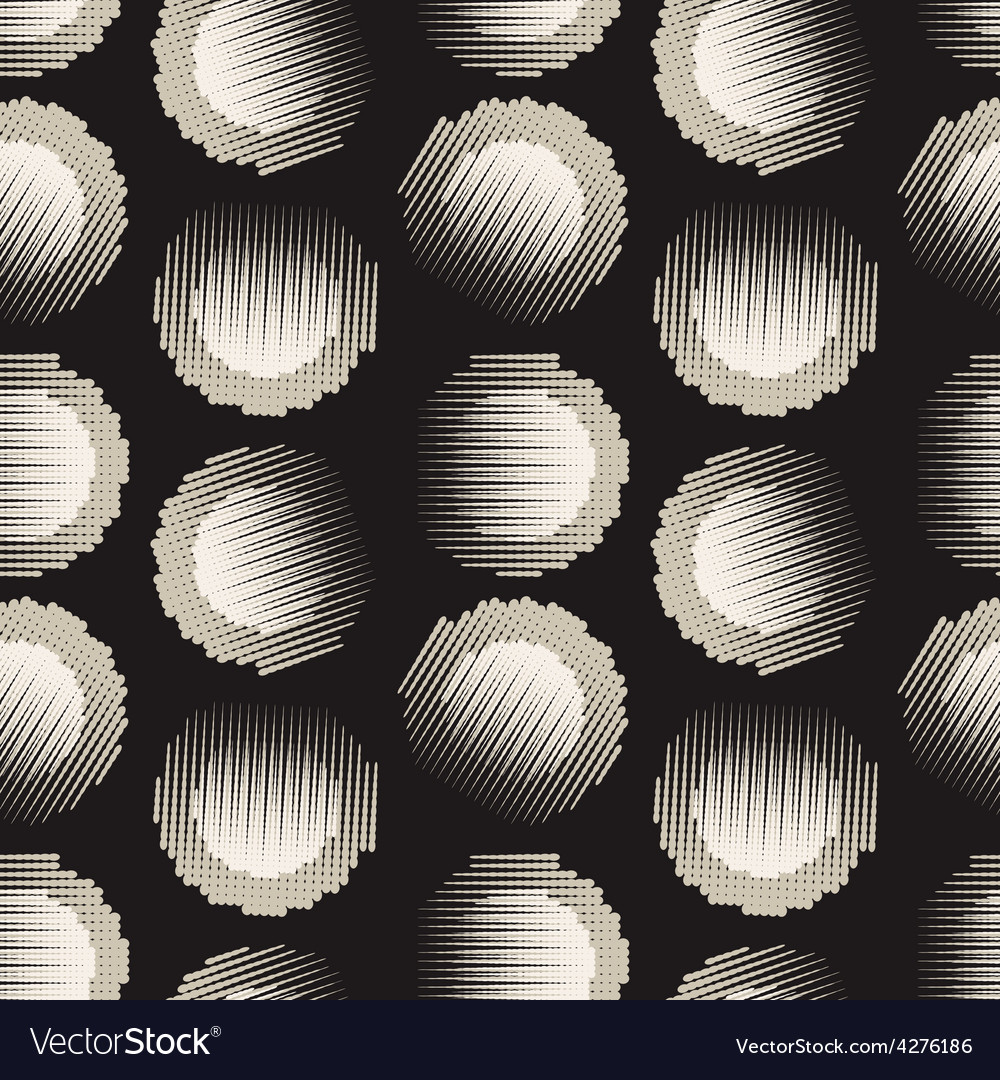 Graphical abstract seamless pattern of circles