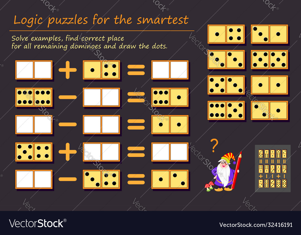 Domino Logic Puzzle Game