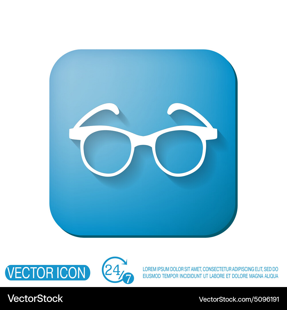 Glasses Royalty Free Vector Image - VectorStock