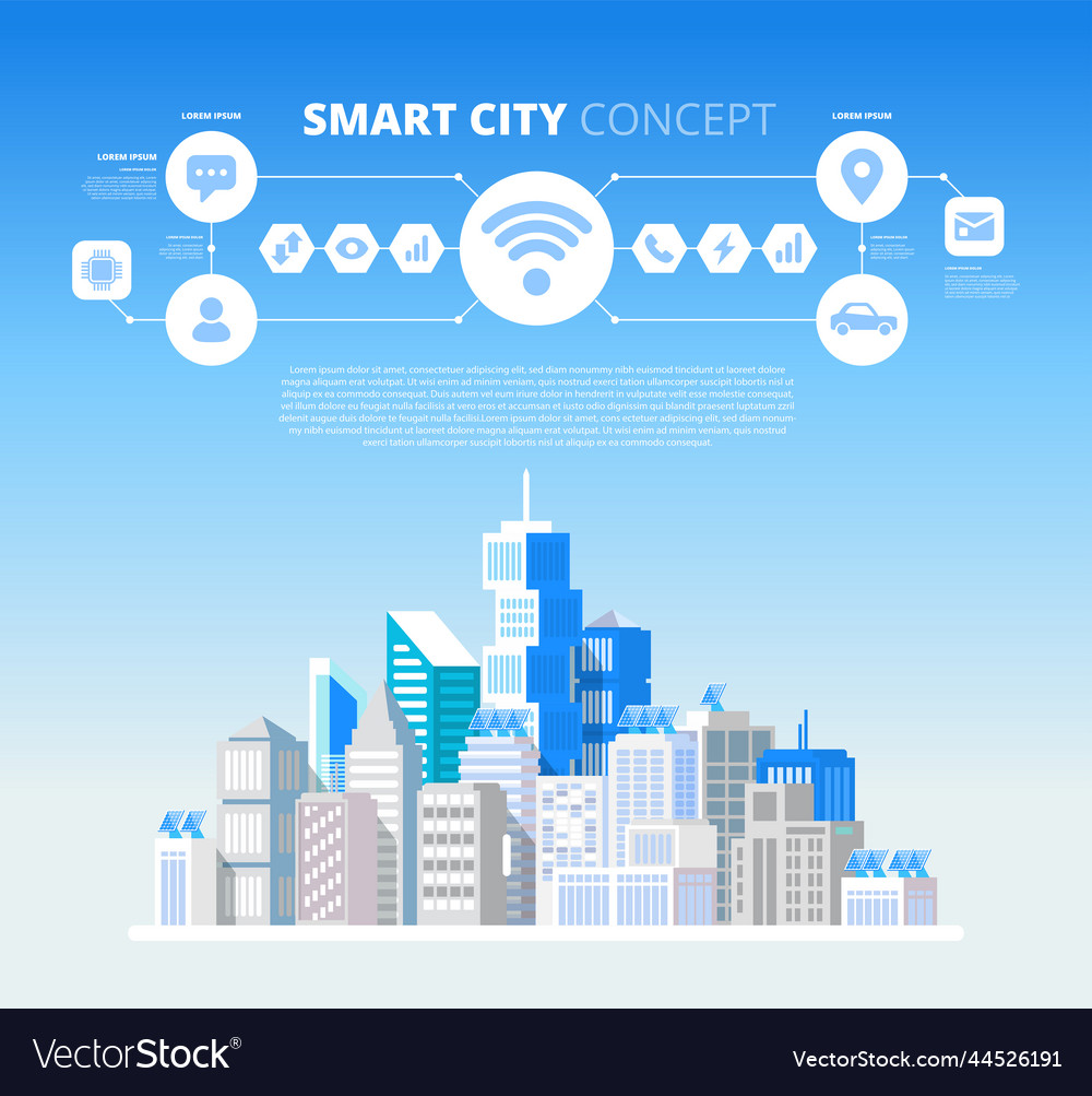 Smart city concept