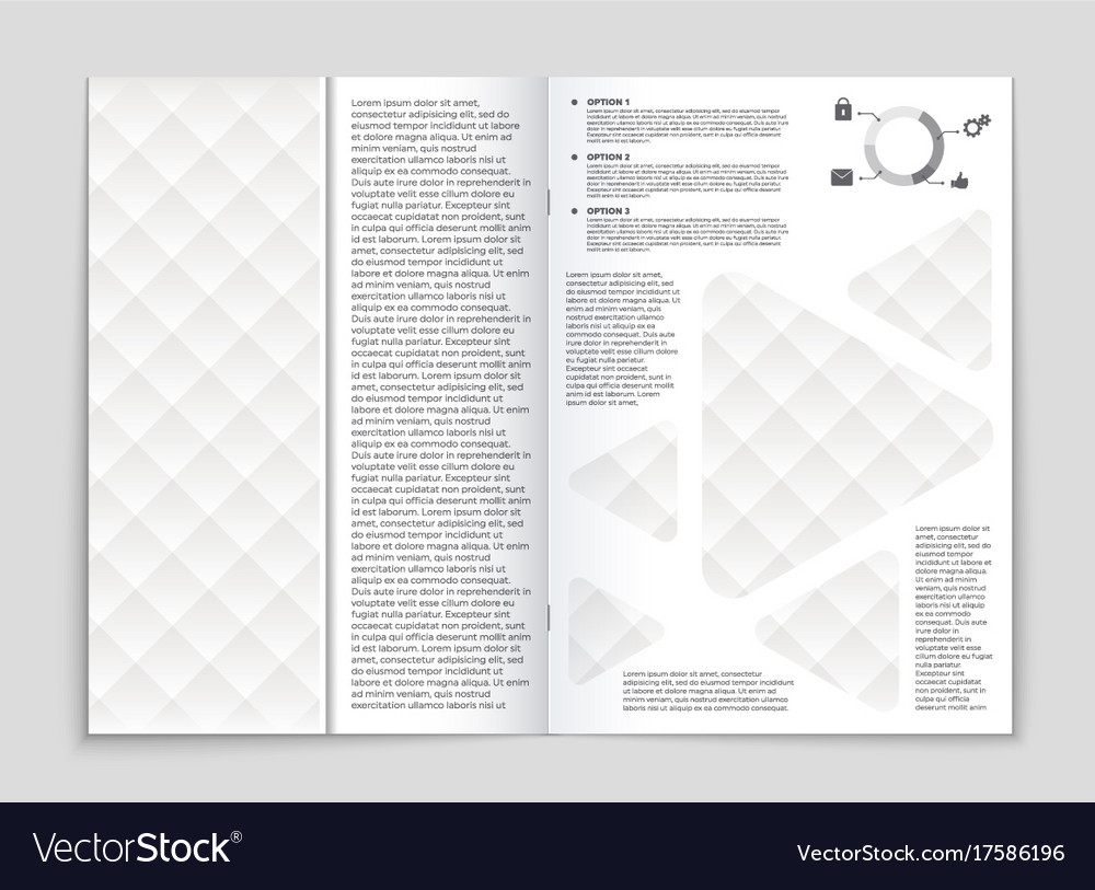Abstract layout background set for art