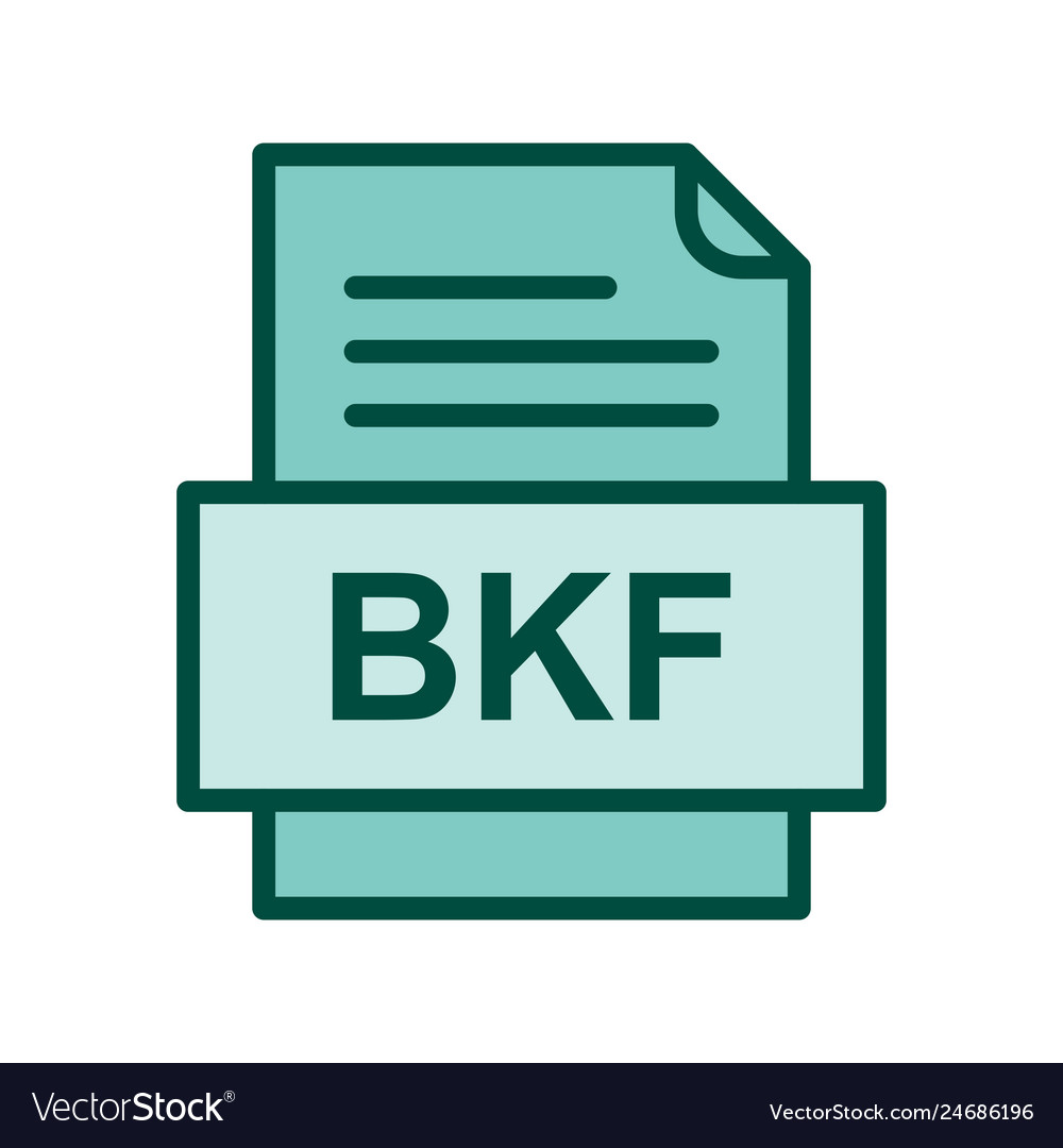Bkf file document icon