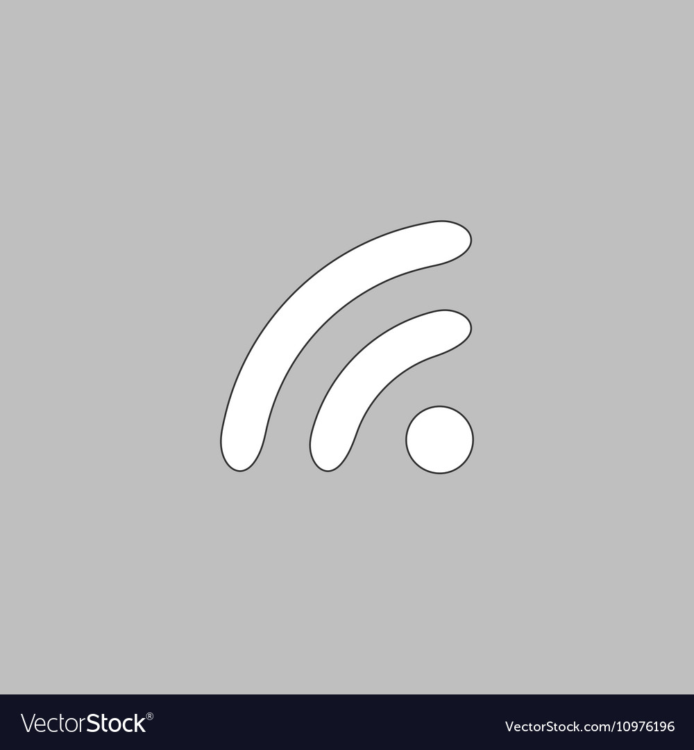 Wifi zone computer symbol