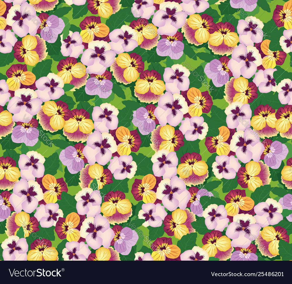 Floral seamless pattern flower background bloom