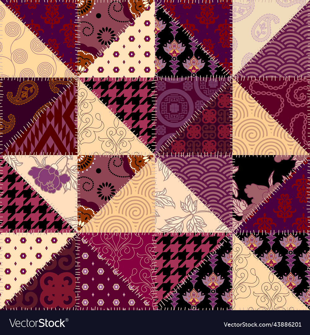 Patchwork Textile Pattern