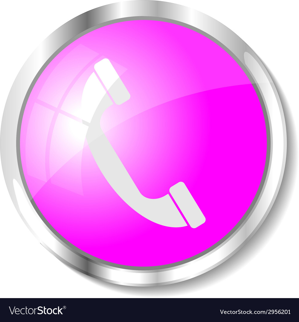 Pink web button