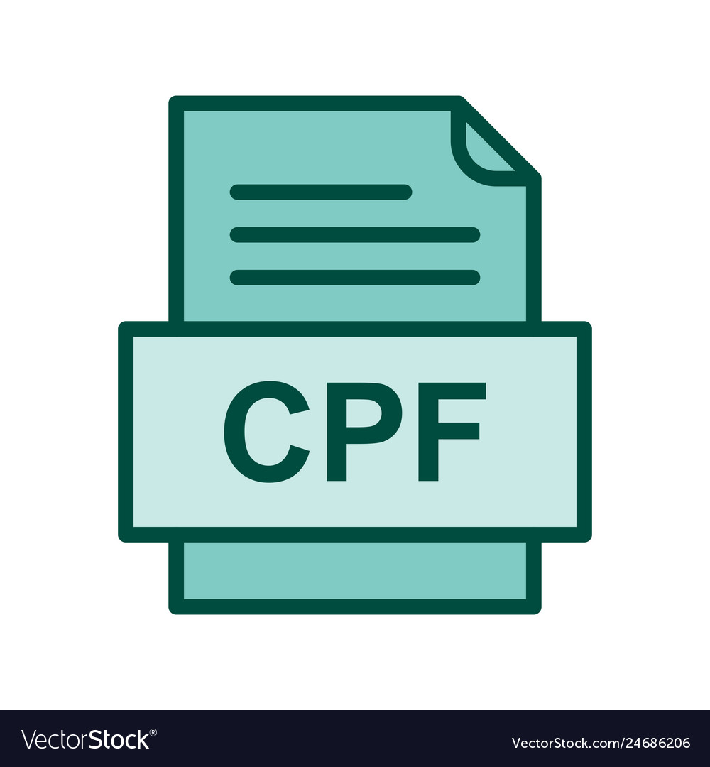 Cpf file document icon