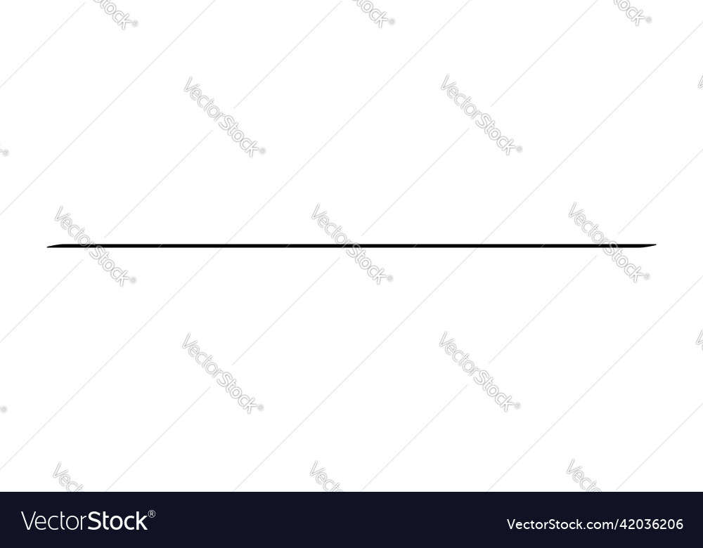 Dynamic drawing lines stripes template horizontal vector image Dynamic drawing lines stripes template horizontal