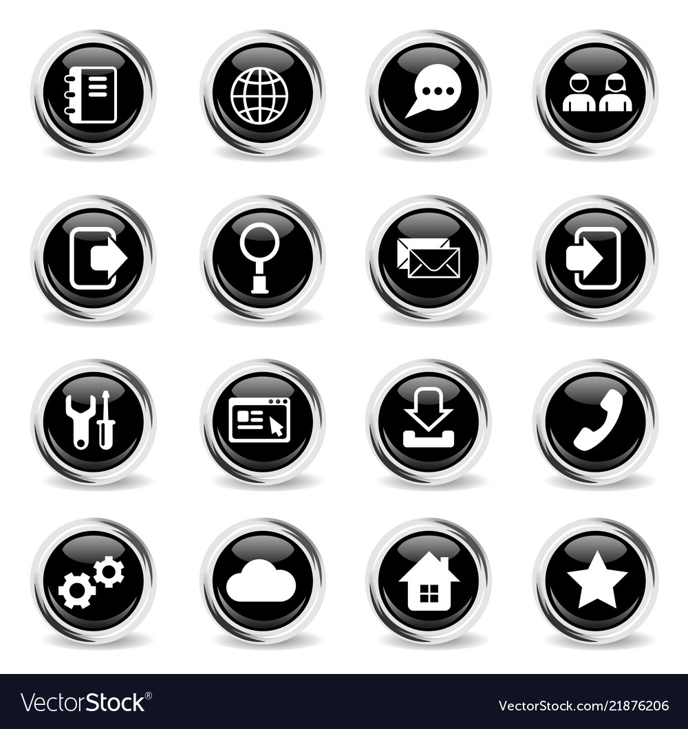 Web tools icon set