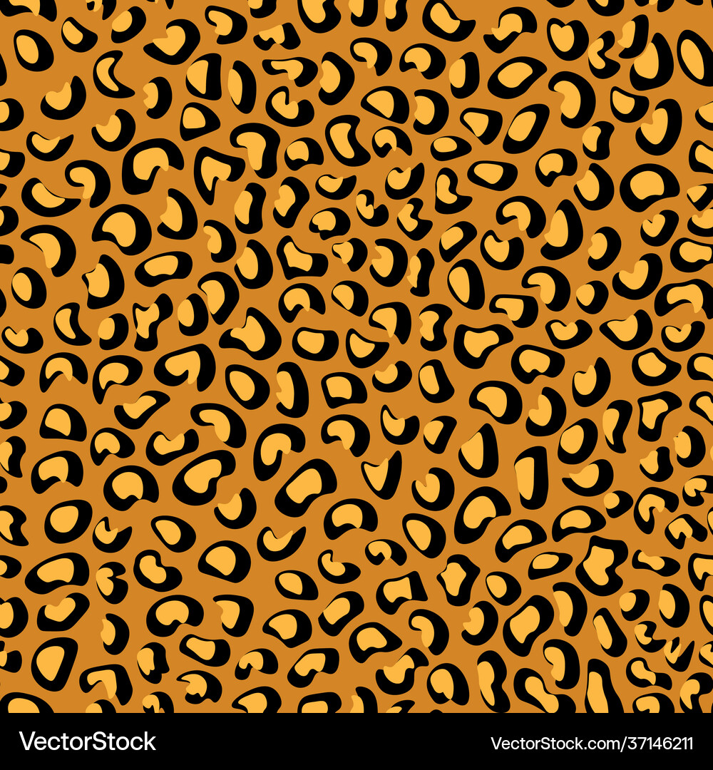 Abstract modern leopard seamless pattern animals Vector Image