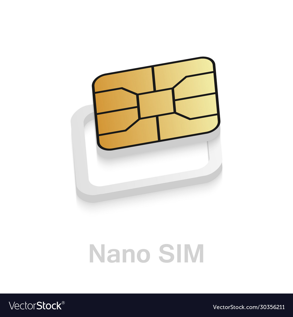 Realistic esim to nano sim card adapter phone