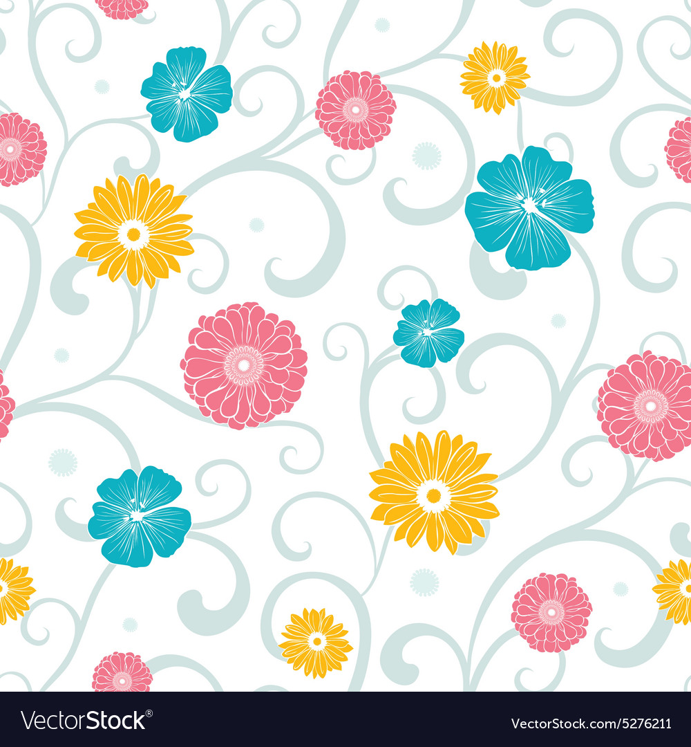 Swirly Floral Pattern