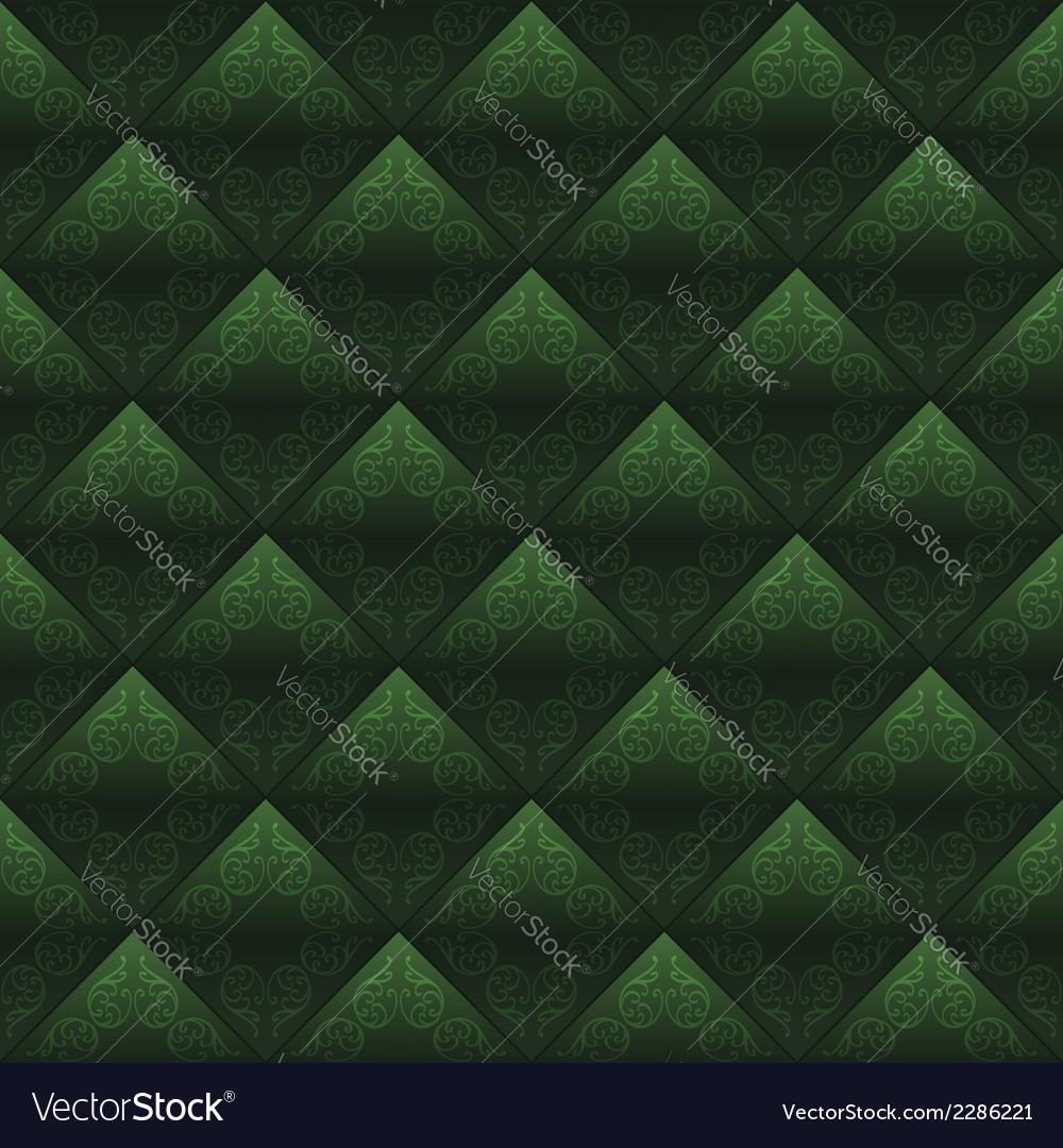 Decorated tiles seamless background