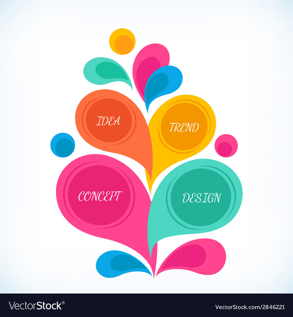 Infographics background for business