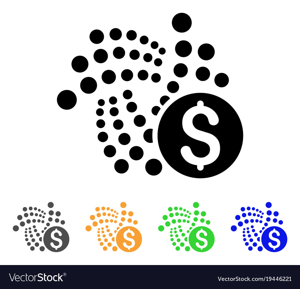 Iota dollar icon