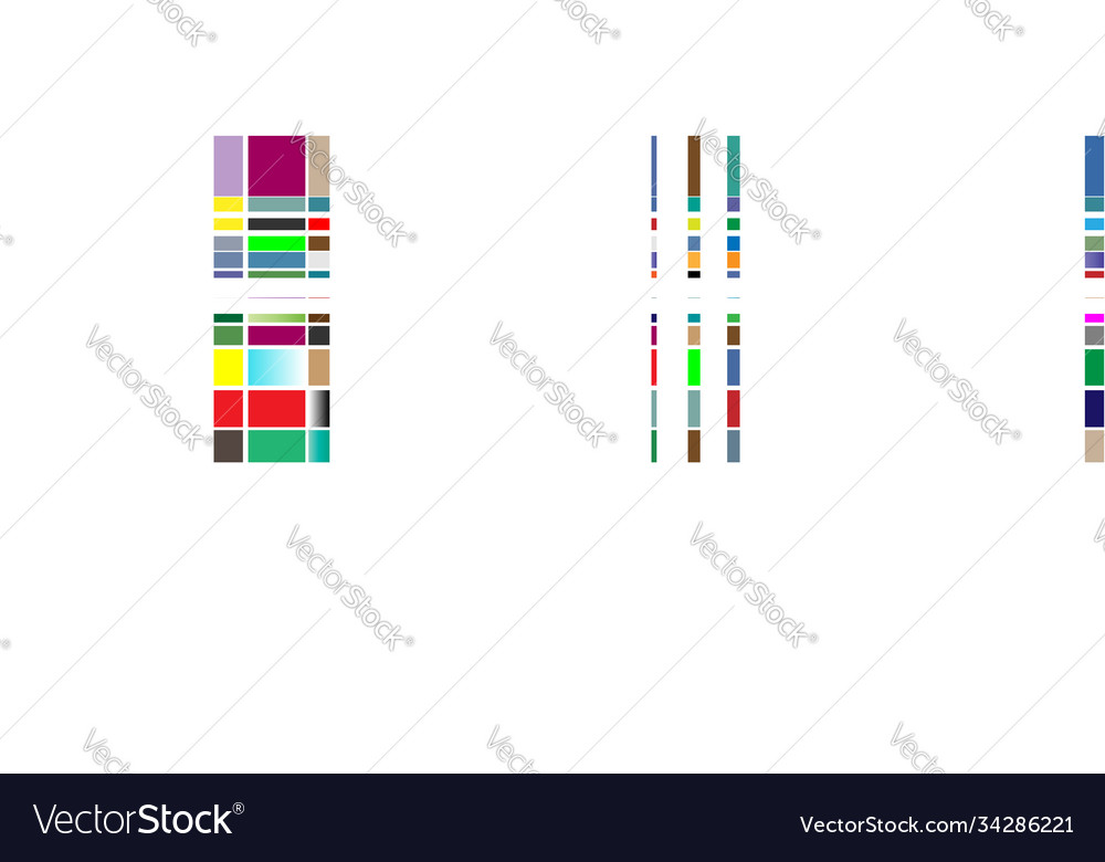 Noise glitch concept abstract colorful random
