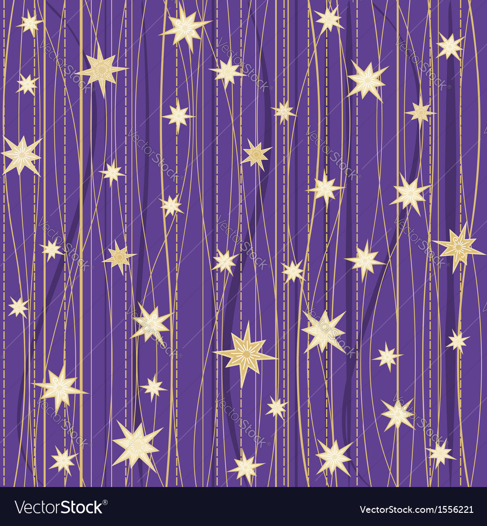 Stripy pattern with stars