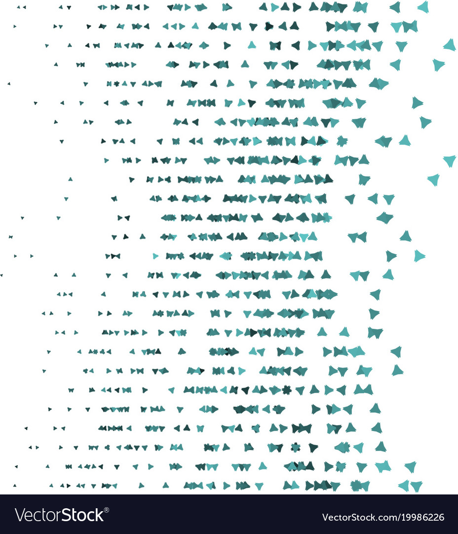 Colored abstract overlapping triangles pattern