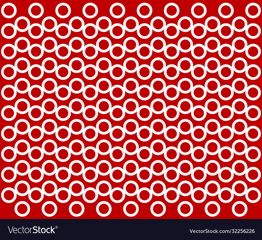 Red polka dots pattern colorful background vector image Red polka dots pattern colorful background