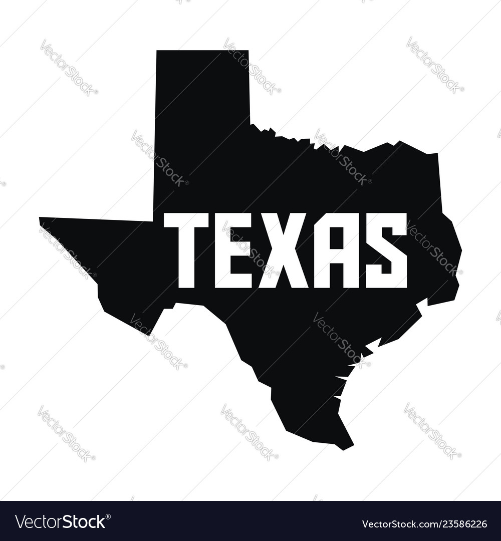 Texas vector image Texas
