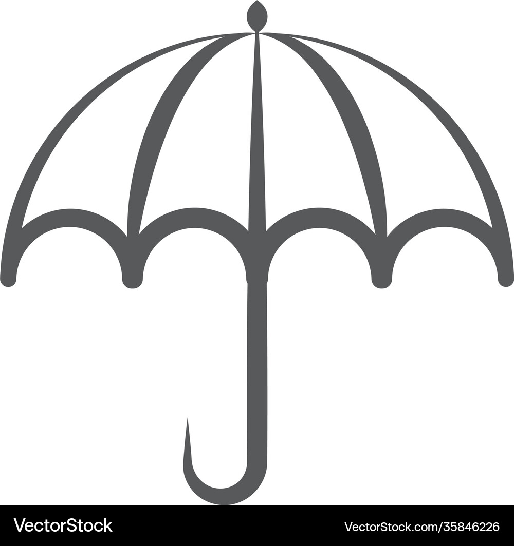Umbrella Royalty Free Vector Image - VectorStock