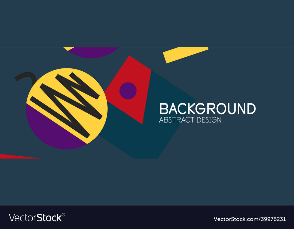 Abstract background blocks lines triangles