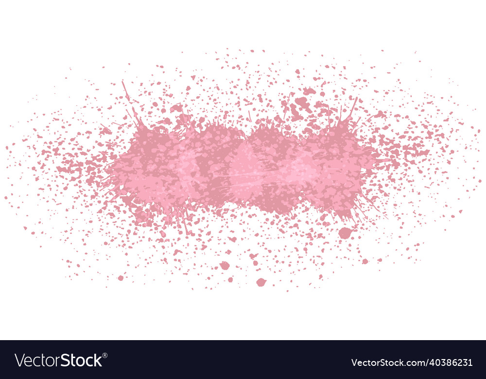 Grunge banner with blobs and spray paint vector image Grunge banner with blobs and spray paint