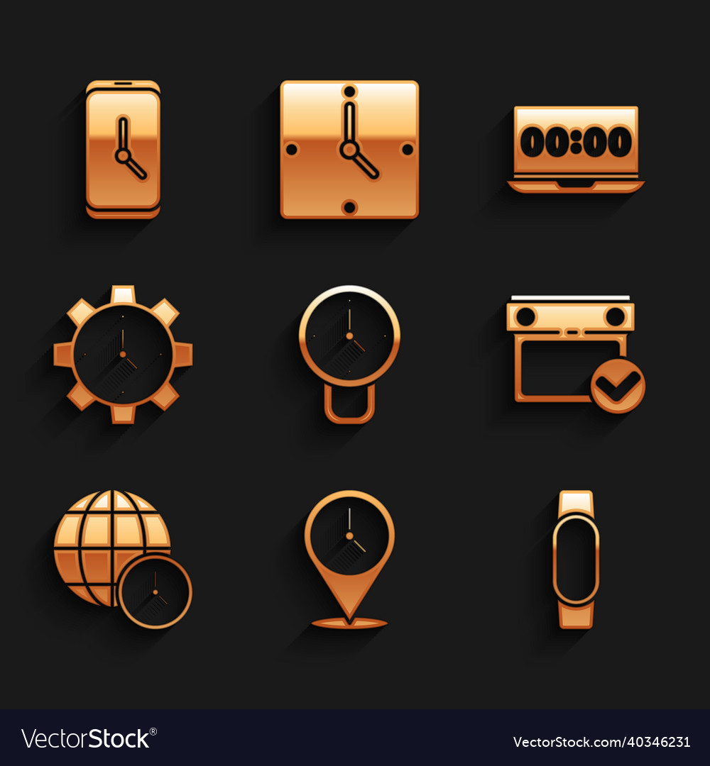 Set clock location with smartwatch